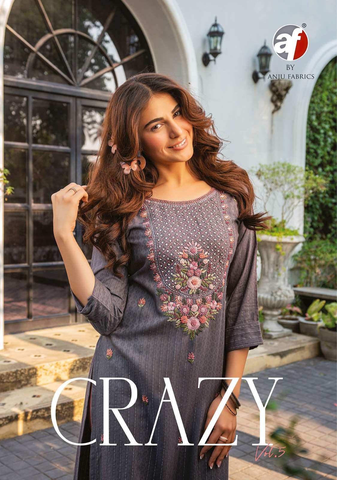 Crazy vol 5 by anju fabrics wholesale supplier surat