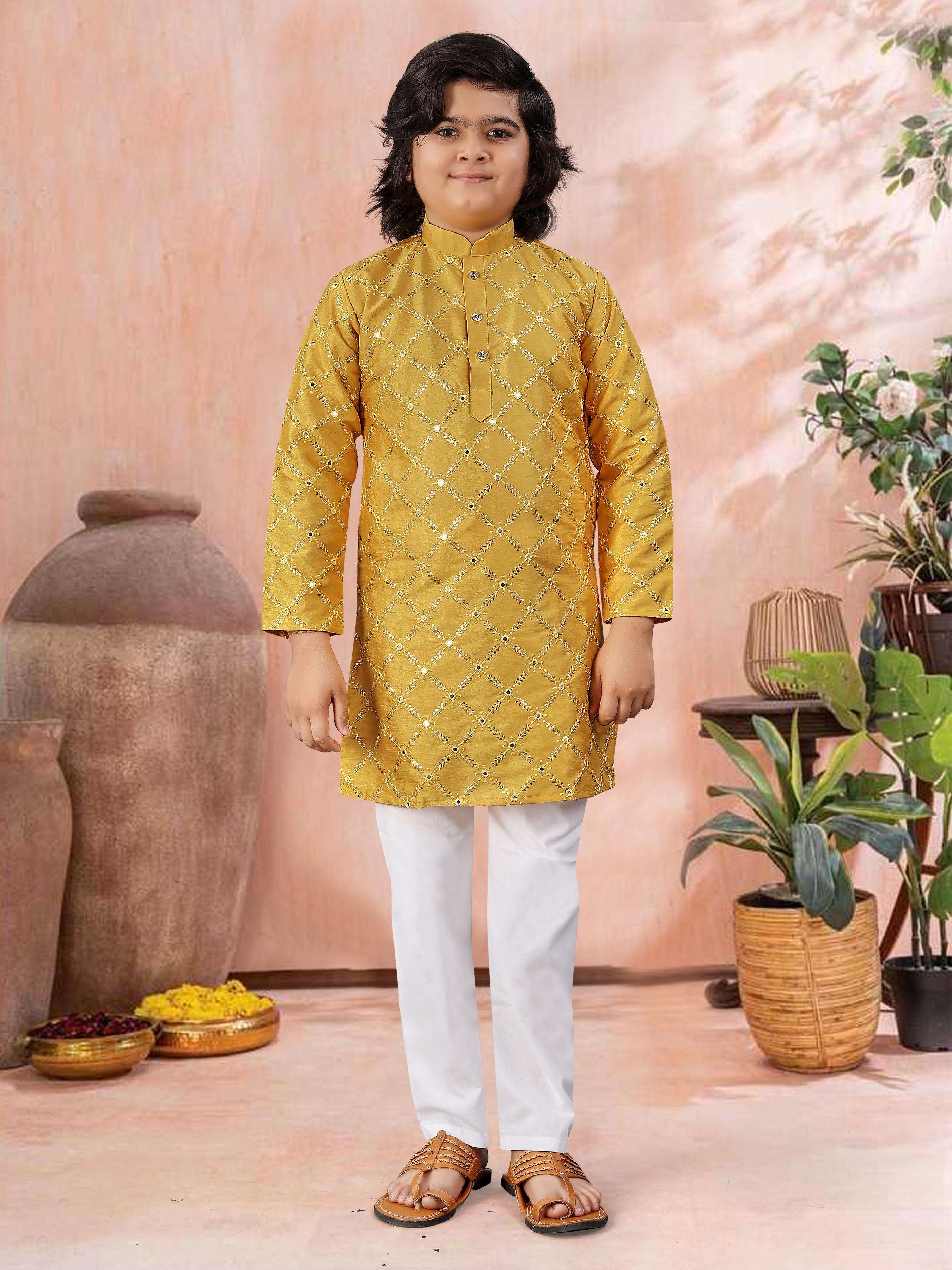 Golden Mirror kids by rutva fashion