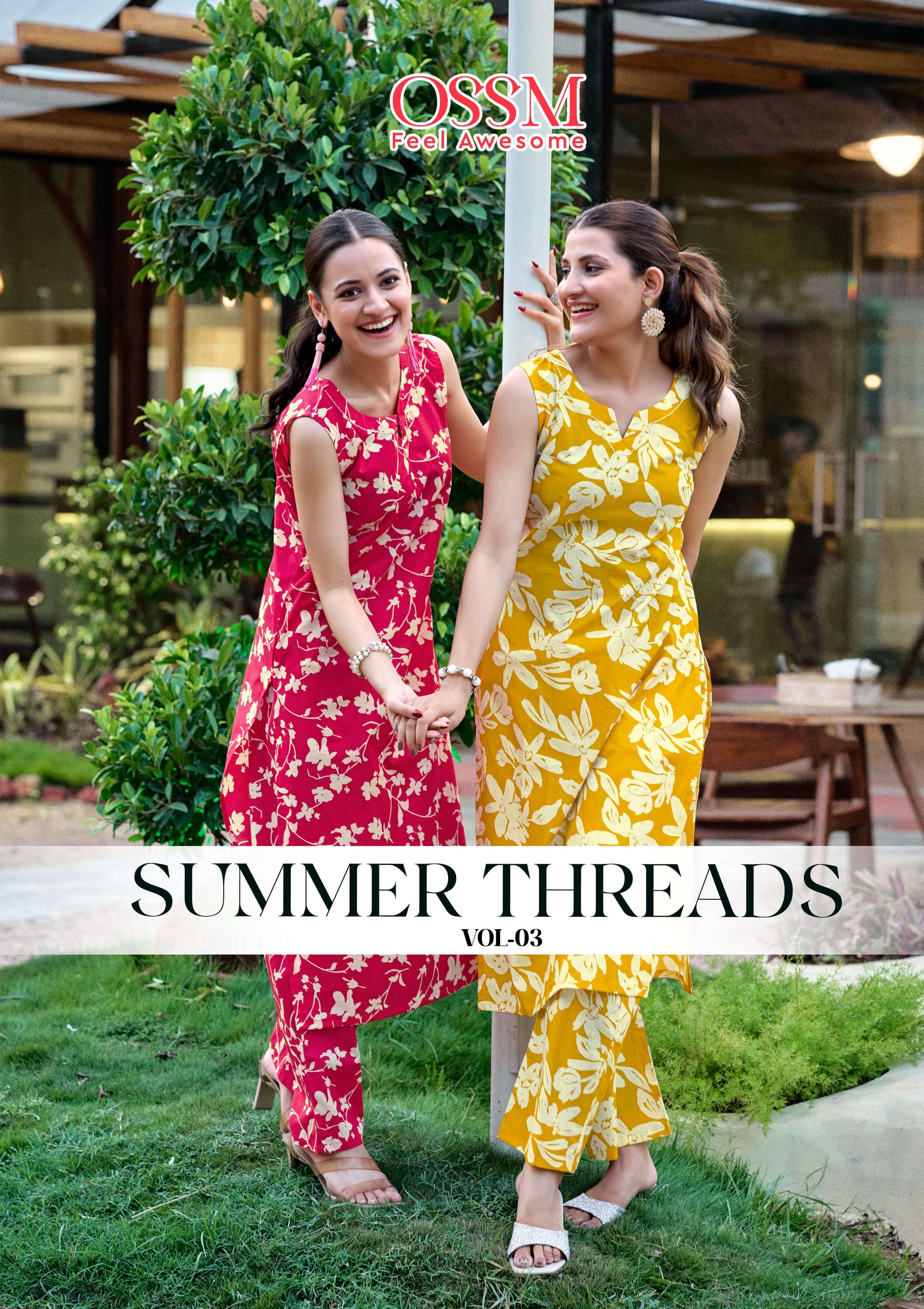 Summer threads vol 3 by OSSM wholesaler supplier surat
