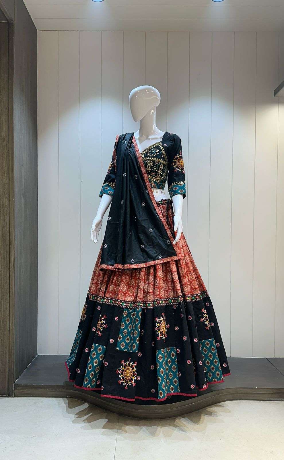 Surya navratri chaniya choli collection manufacture Gujarat