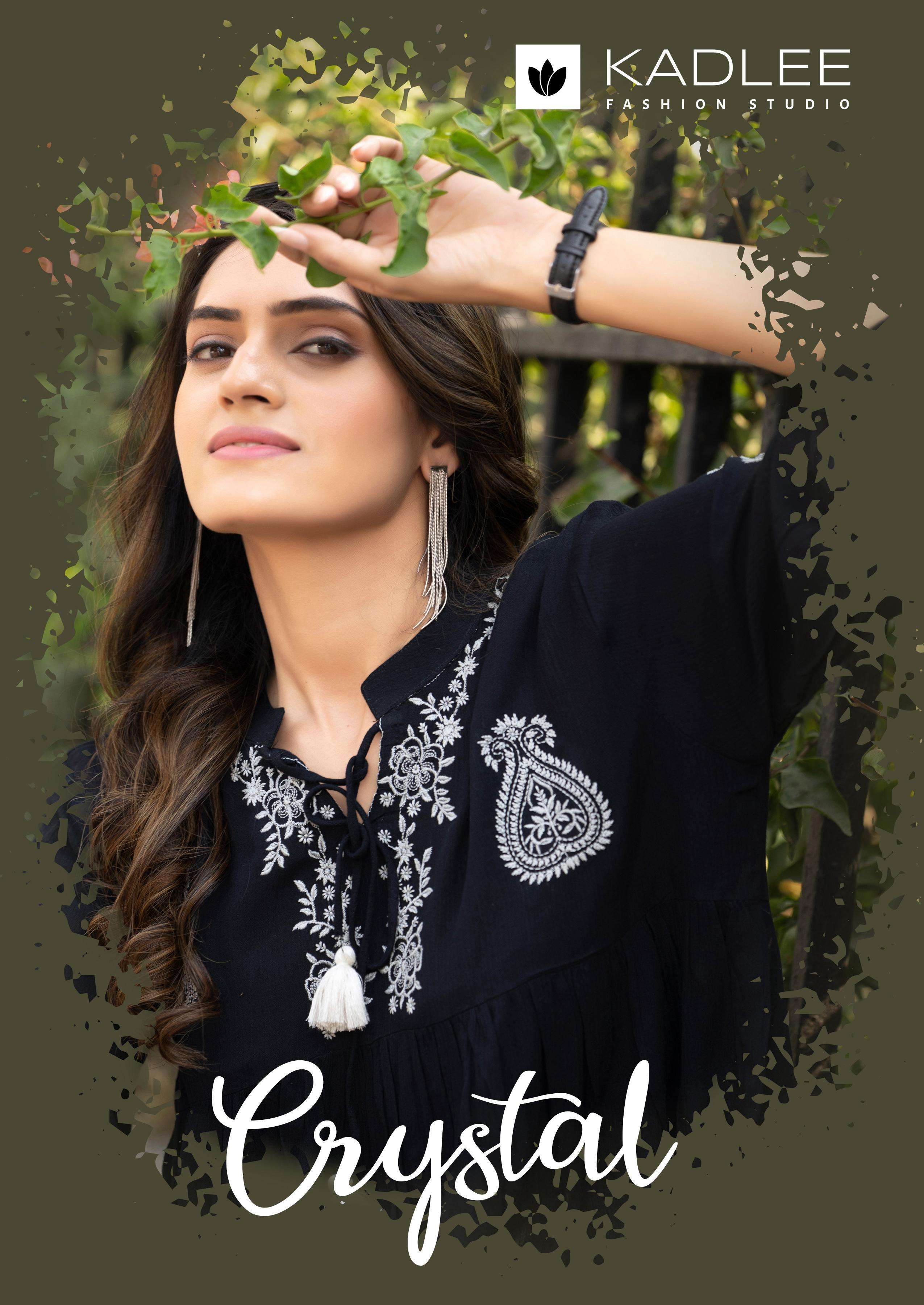 Crystal by kadlee fashion studio wholesale supplier Surat 