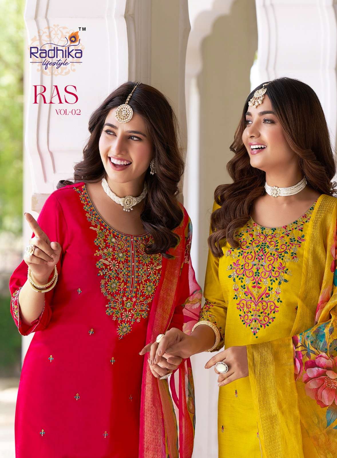 Raas vol 2 by Radhika lifestyle wholesale supplier Surat 