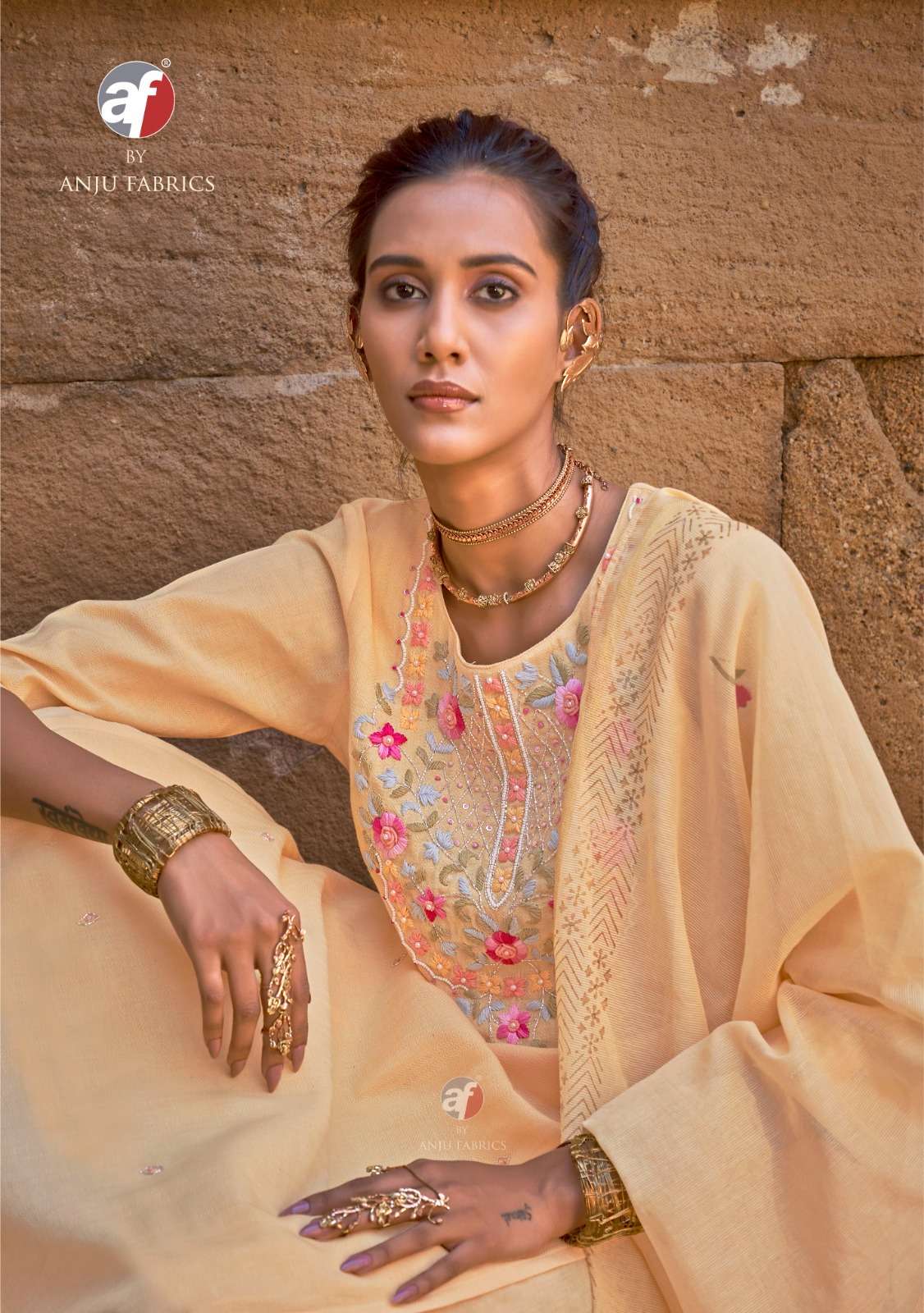 Chandani Vol 4 by anju fabric suits wholesale  supplier surat