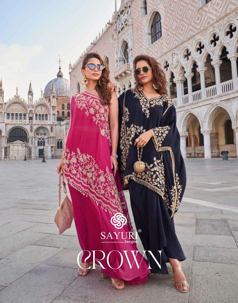 Crown by sayuri indo western dress for women wholesaler India
