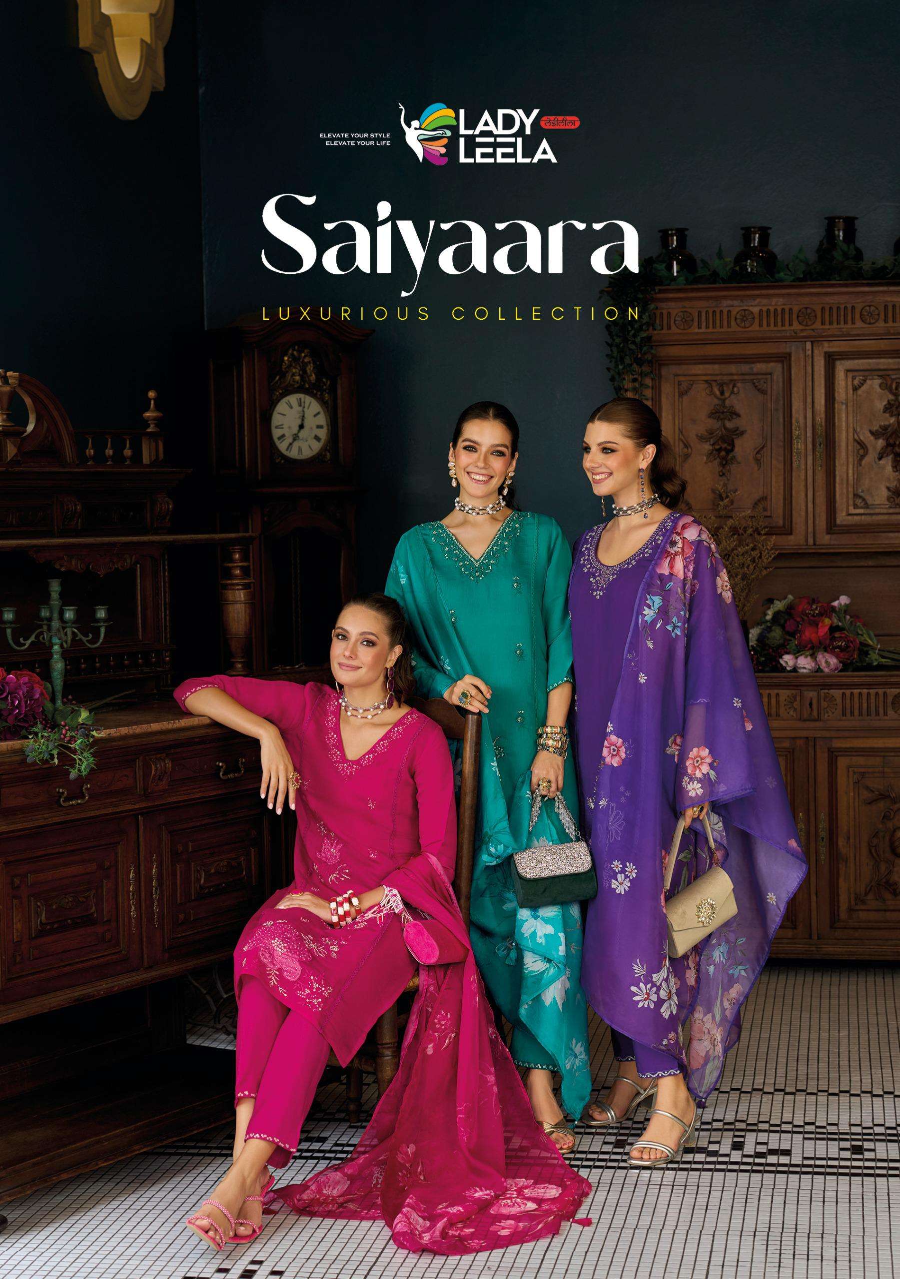 Lady Leela – Saiyaara Catalogue Luxury Festive Collection for Women